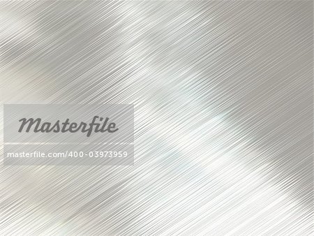 highly polished and reflective stainless steel background