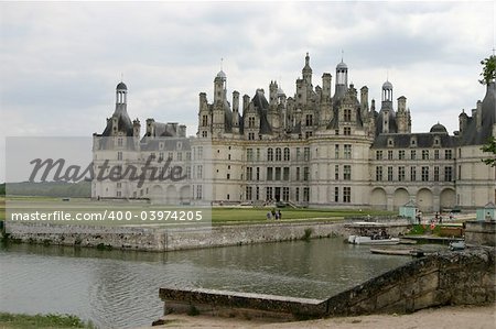 Chambord Castle, the biggest castle at Loire River