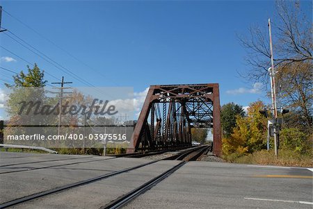 Railroad trestle, Rochester, New York
