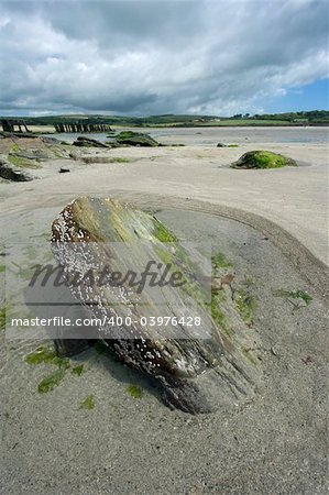 Scenic view of a beach in Southern Ireland
