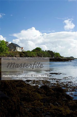 Scenic view of an Irish Bay