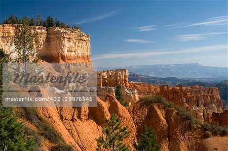 Scenic view of Bryce Canyon National Park, Utah