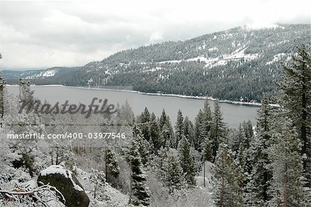 Donner Pass in winter