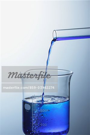 Dropping Liquid Into Beaker Dropping Liquid Into Beaker