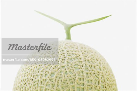 Earls Melone auf weißem Hintergrund