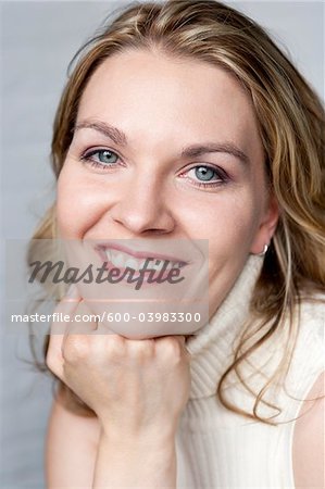 Close-up Portrait de femme Close-up Portrait de femme