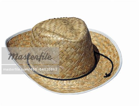 Sun Hat isolated with clipping path