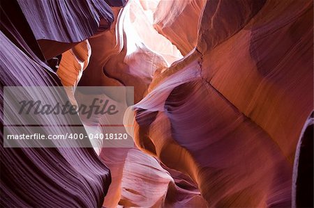 Lower Antelope Canyon in Arizona near Page, United States of America