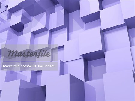 Abstract 3d background of lilac color