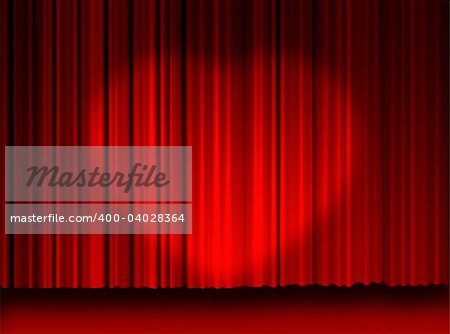 High resulation Movie Curtains background. Movie curtains love light... My heart.