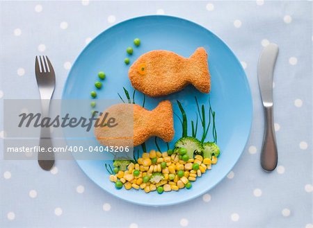 Fish Cakes with Vegetables