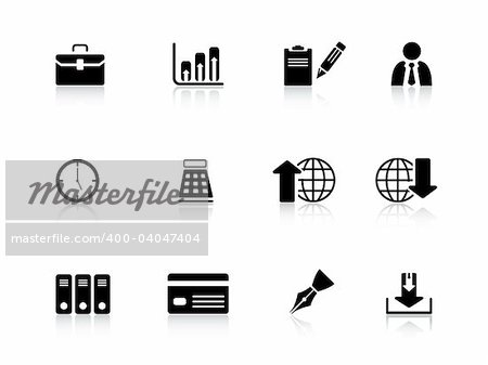 Business icon set from series in my portfolio.