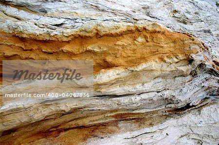 close-up of colorful sand layers texture