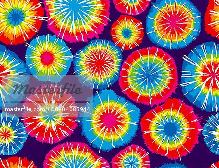 Seamless Repeating Tie Dye Background