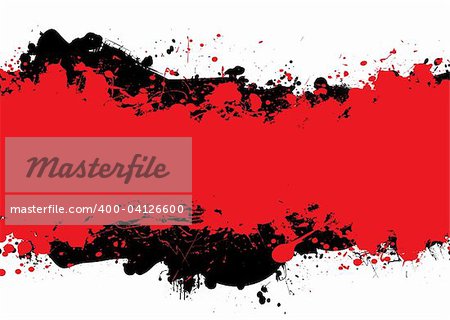 Red and black abstract background with room to add your own copy