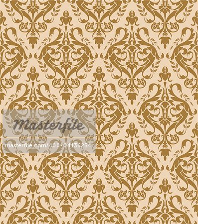 Flower seamless pattern, element for design, vector illustration