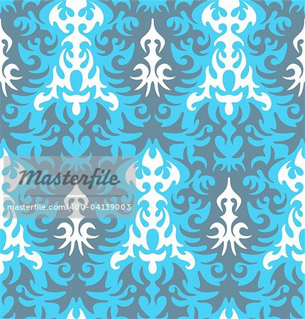 Seamless background from a floral ornament, Fashionable modern wallpaper or textile