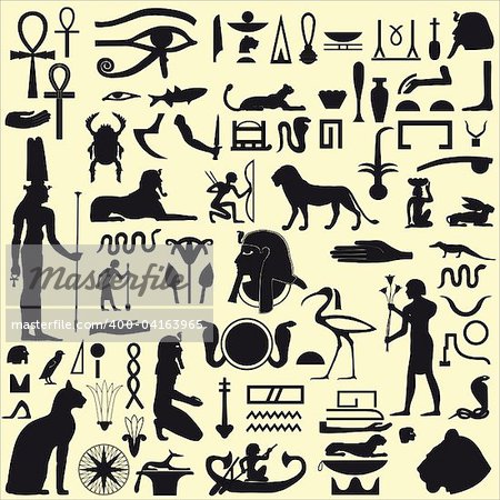 Ancient Egyptian signs and symbols