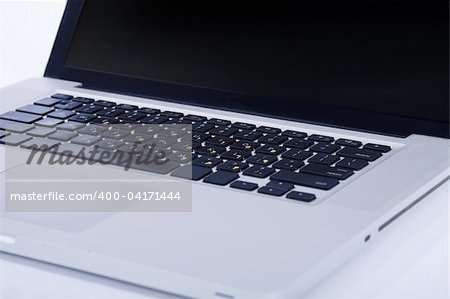 isolated laptop on whiite background