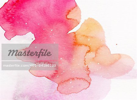 pink and orange watercolor background.very beautiful