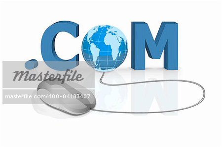 website connection by mouse click