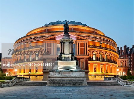 Royal Albert Hall at Night