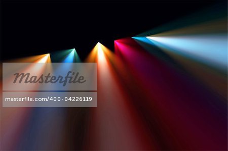 Design colorful light