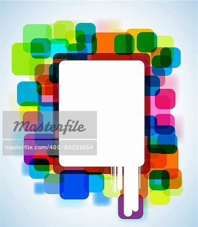 abstract glowing background with copyspace EPS 10 vector file included