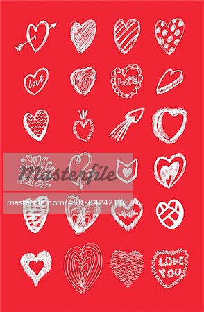 heart icon vector