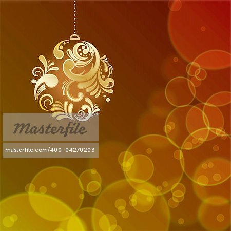 Abstract light Christmas background, vector illustration eps10