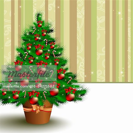 christmas background,  this illustration may be useful as designer work