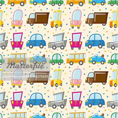 seamless car pattern