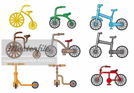 cartoon Bicycle