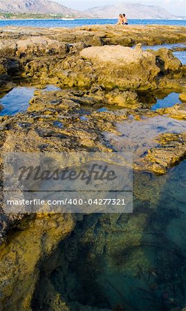 Sunset on the Mediterranean Sea