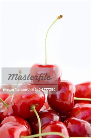 cherry isolated on a white background