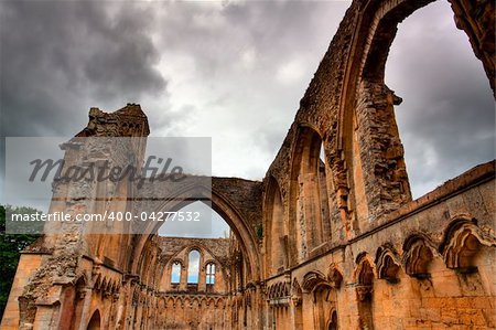 Glastonbury Abbey - famous abbey in Great Britain