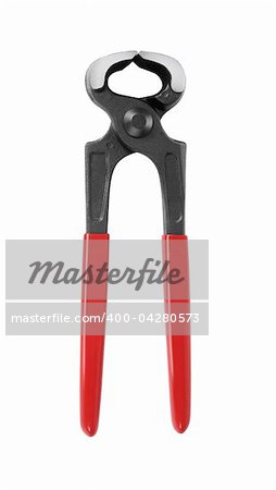 pliers isolated on a white background