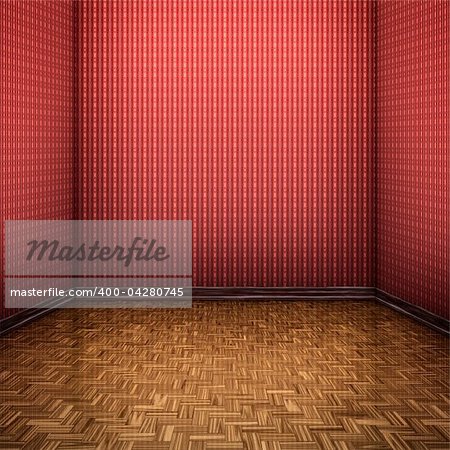 An image of a nice red room background