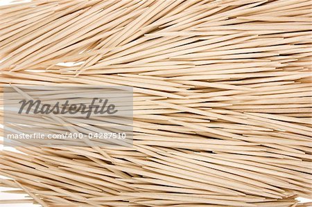 wooden toothpicks as background