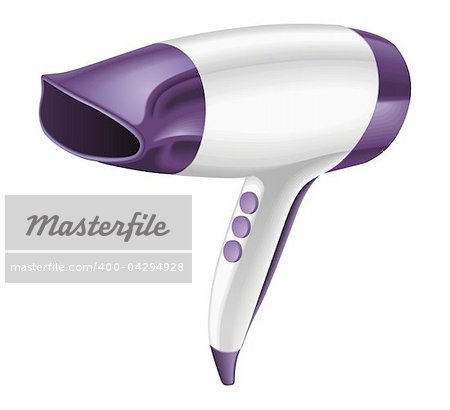 Hairdryer vector