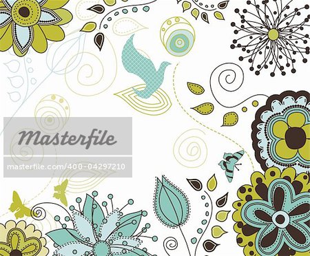 A Floral and Nature Background for Your Text