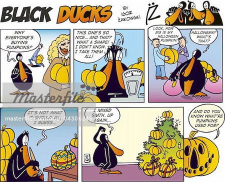 Black Ducks Comic Strip episode 28