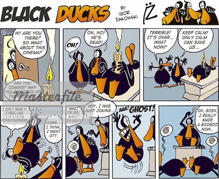 Black Ducks Comic Strip episode 29
