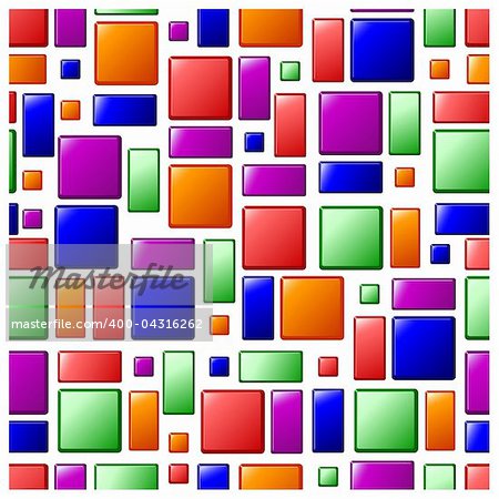 vector seamless bright tile texture, clipping mask
