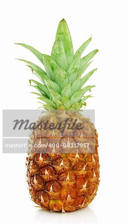 Pineapple in white background