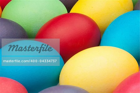 multi color eggs