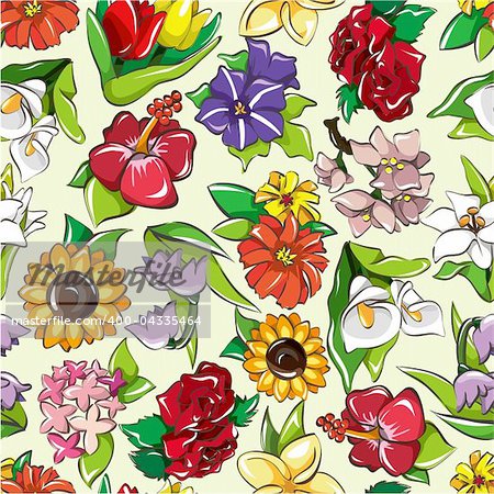 seamless flower pattern