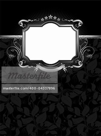 ornate frame,  this illustration may be useful as designer work