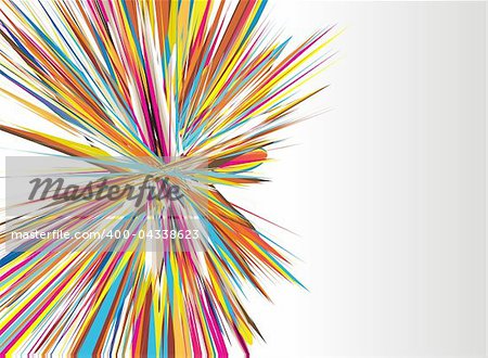 Amazing Rainbow Stars Background for Business Stylish Flyers