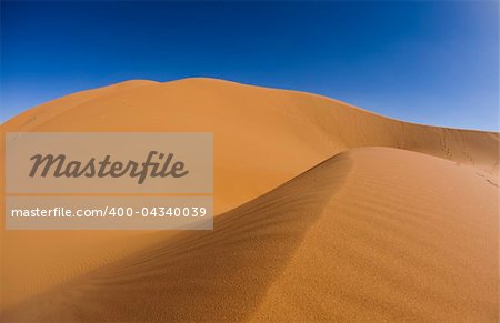 Desert dunes in Morocco